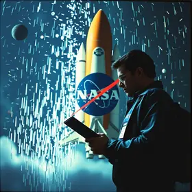 fitas magnéticas da NASA