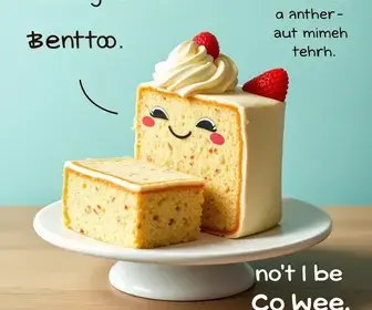 frases engraçadas para Bentô Cake